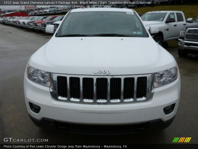 Bright White / Dark Graystone/Medium Graystone 2013 Jeep Grand Cherokee Laredo X Package 4x4