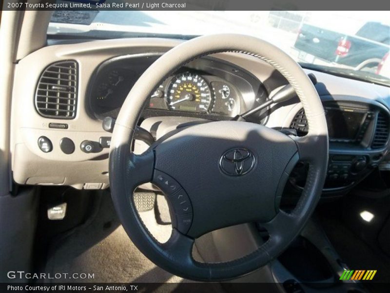 Salsa Red Pearl / Light Charcoal 2007 Toyota Sequoia Limited