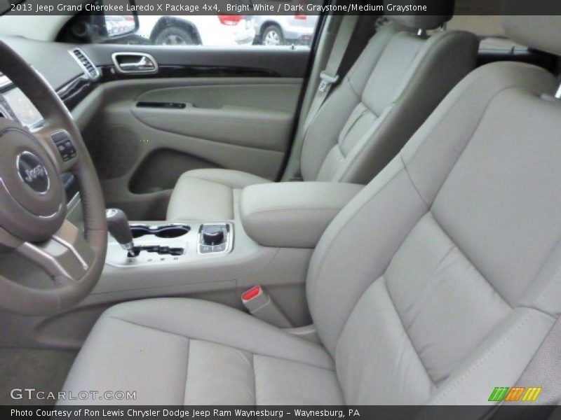 Bright White / Dark Graystone/Medium Graystone 2013 Jeep Grand Cherokee Laredo X Package 4x4
