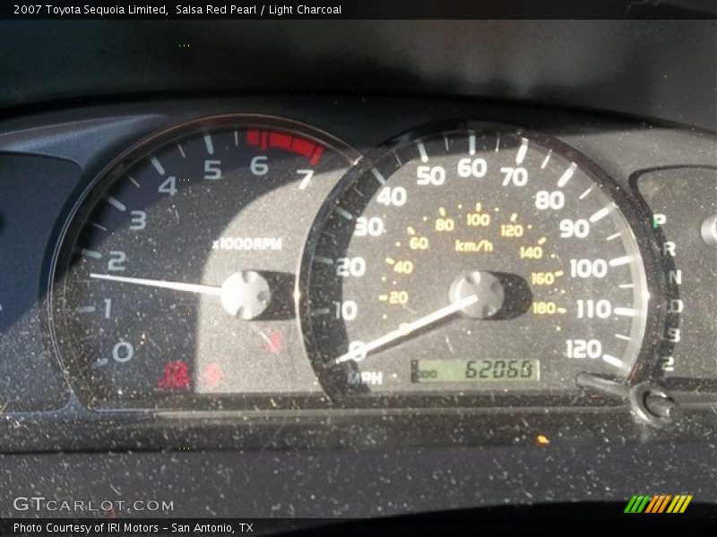 Salsa Red Pearl / Light Charcoal 2007 Toyota Sequoia Limited