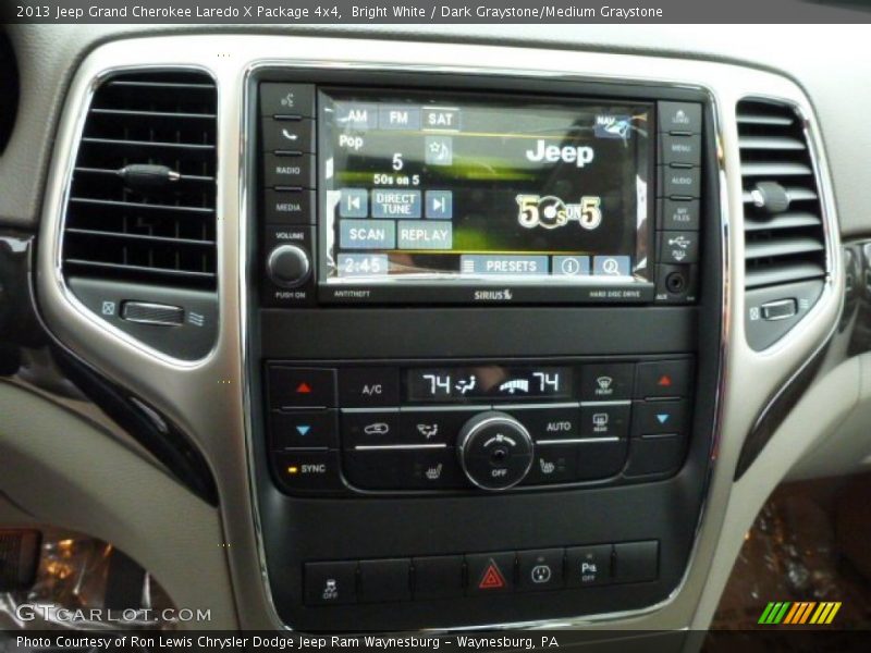 Bright White / Dark Graystone/Medium Graystone 2013 Jeep Grand Cherokee Laredo X Package 4x4