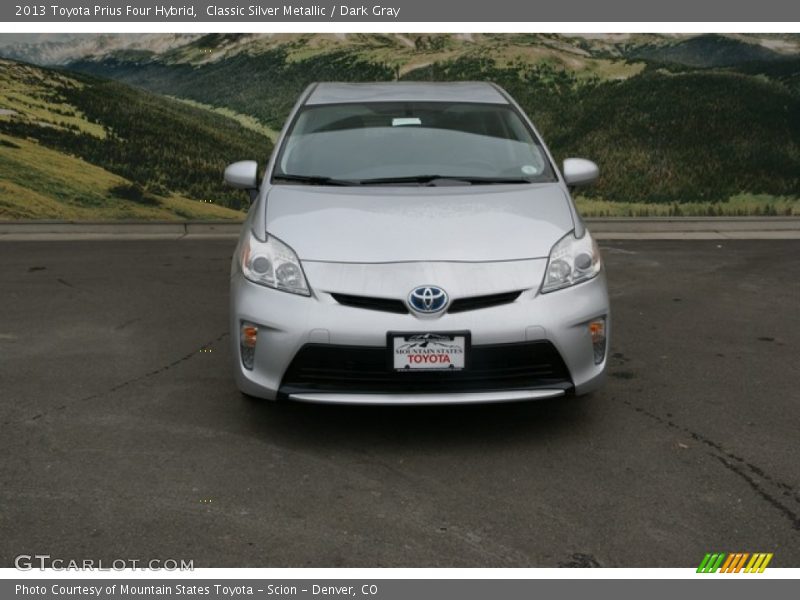 Classic Silver Metallic / Dark Gray 2013 Toyota Prius Four Hybrid