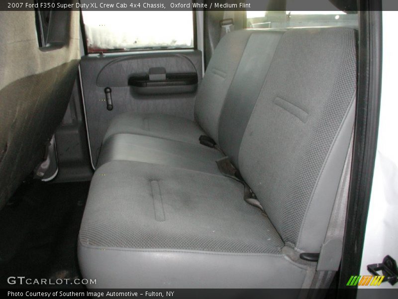 Rear Seat of 2007 F350 Super Duty XL Crew Cab 4x4 Chassis