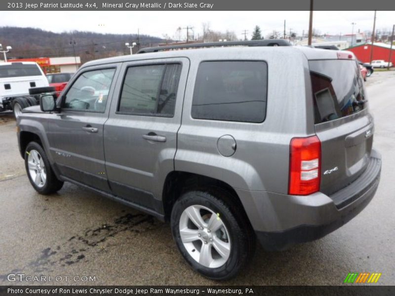Mineral Gray Metallic / Dark Slate Gray 2013 Jeep Patriot Latitude 4x4