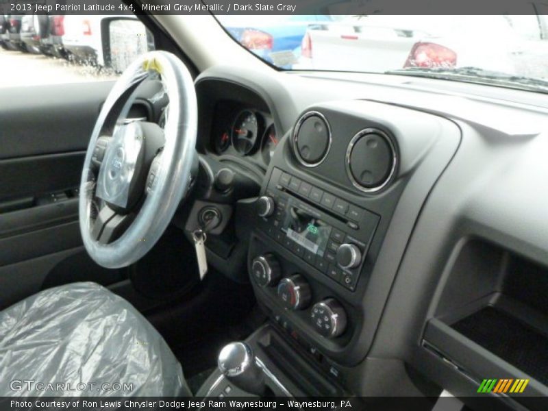 Mineral Gray Metallic / Dark Slate Gray 2013 Jeep Patriot Latitude 4x4