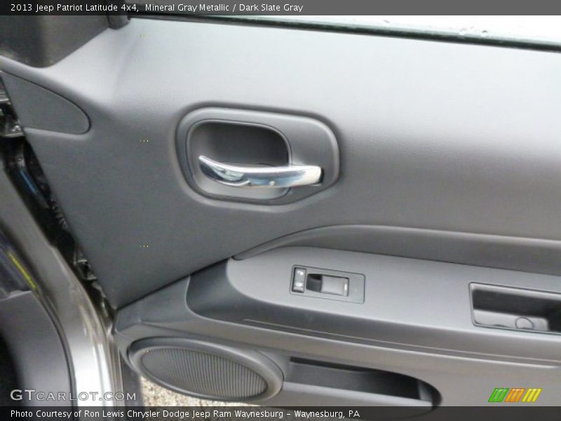 Mineral Gray Metallic / Dark Slate Gray 2013 Jeep Patriot Latitude 4x4