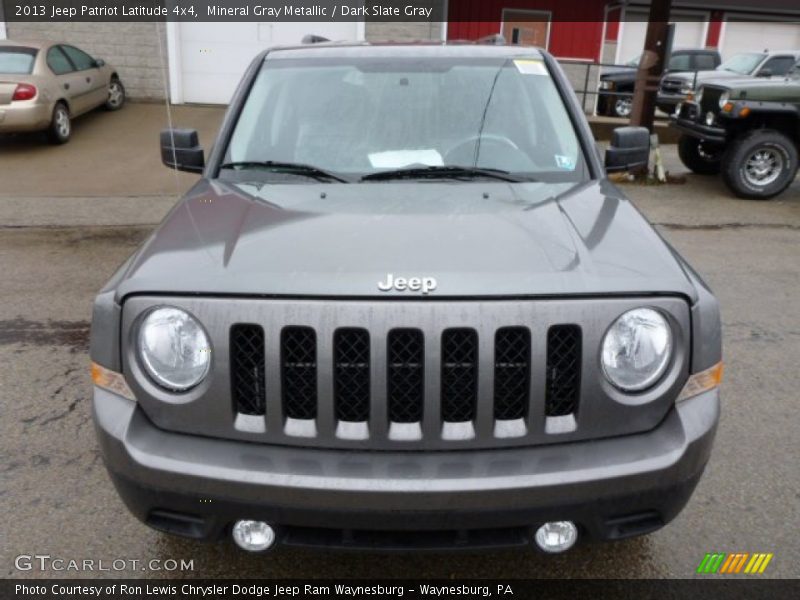 Mineral Gray Metallic / Dark Slate Gray 2013 Jeep Patriot Latitude 4x4