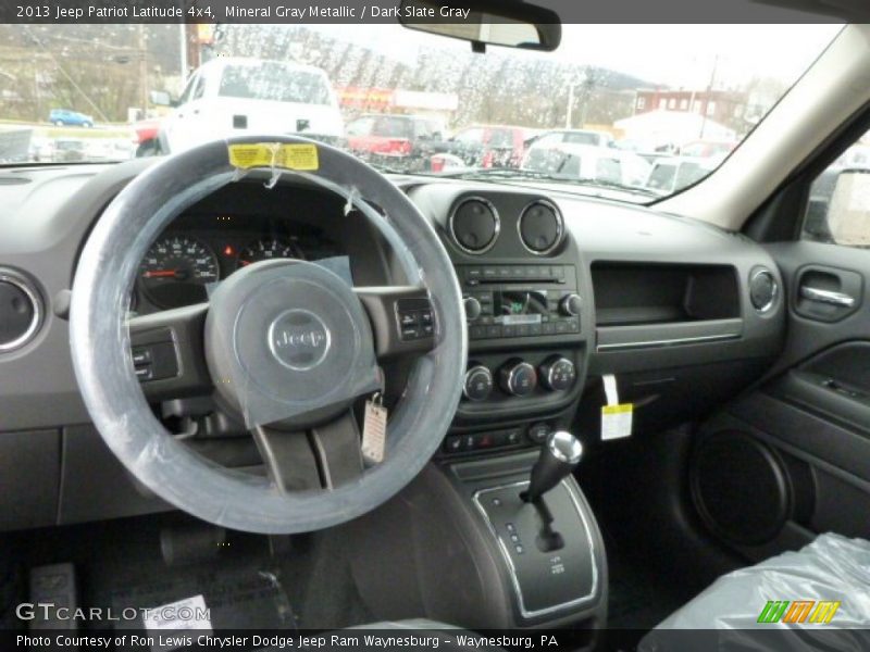 Mineral Gray Metallic / Dark Slate Gray 2013 Jeep Patriot Latitude 4x4