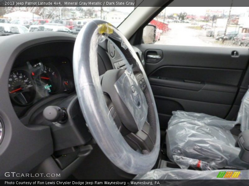 Mineral Gray Metallic / Dark Slate Gray 2013 Jeep Patriot Latitude 4x4
