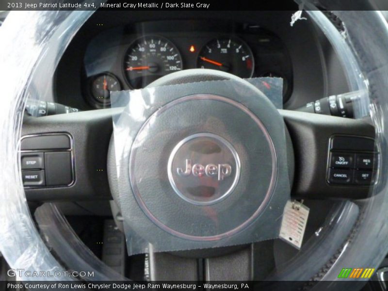 Mineral Gray Metallic / Dark Slate Gray 2013 Jeep Patriot Latitude 4x4