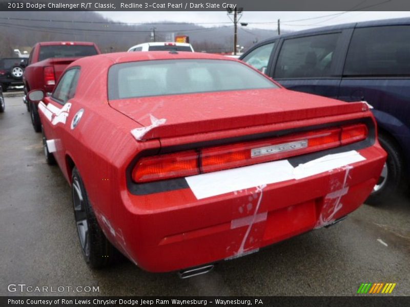 Redline 3-Coat Pearl / Dark Slate Gray 2013 Dodge Challenger R/T Classic