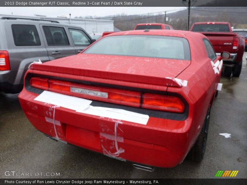 Redline 3-Coat Pearl / Dark Slate Gray 2013 Dodge Challenger R/T Classic