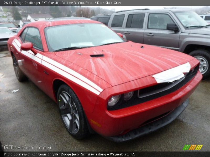Redline 3-Coat Pearl / Dark Slate Gray 2013 Dodge Challenger R/T Classic