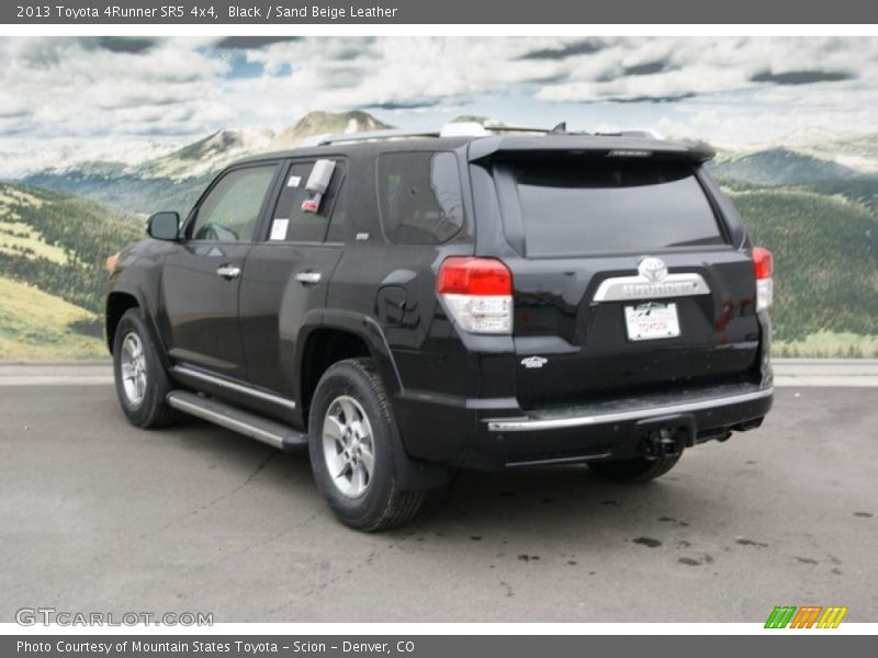 Black / Sand Beige Leather 2013 Toyota 4Runner SR5 4x4