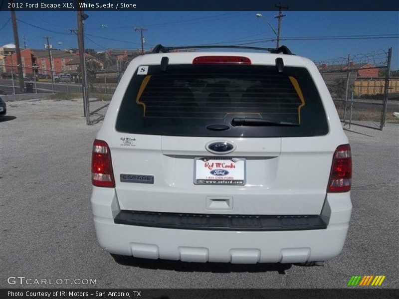 White Suede / Stone 2012 Ford Escape XLS