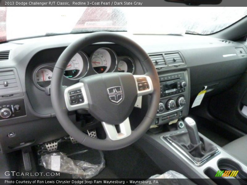 Dashboard of 2013 Challenger R/T Classic
