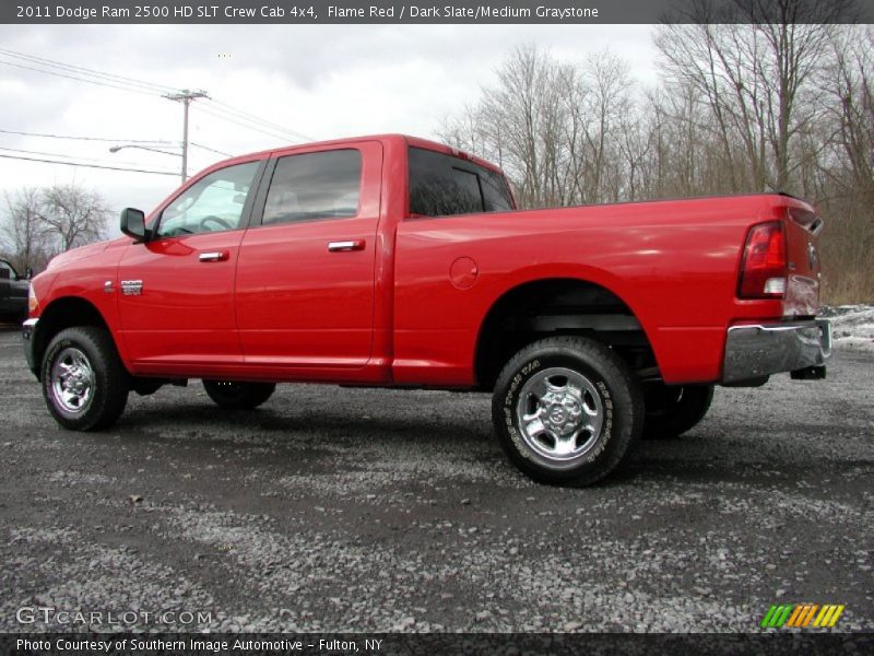 Flame Red / Dark Slate/Medium Graystone 2011 Dodge Ram 2500 HD SLT Crew Cab 4x4
