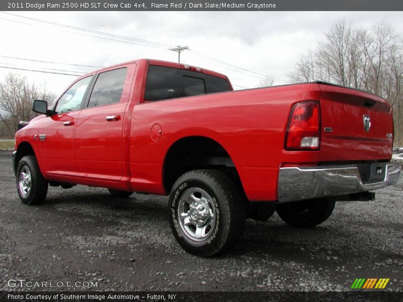 Flame Red / Dark Slate/Medium Graystone 2011 Dodge Ram 2500 HD SLT Crew Cab 4x4