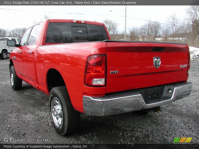 Flame Red / Dark Slate/Medium Graystone 2011 Dodge Ram 2500 HD SLT Crew Cab 4x4