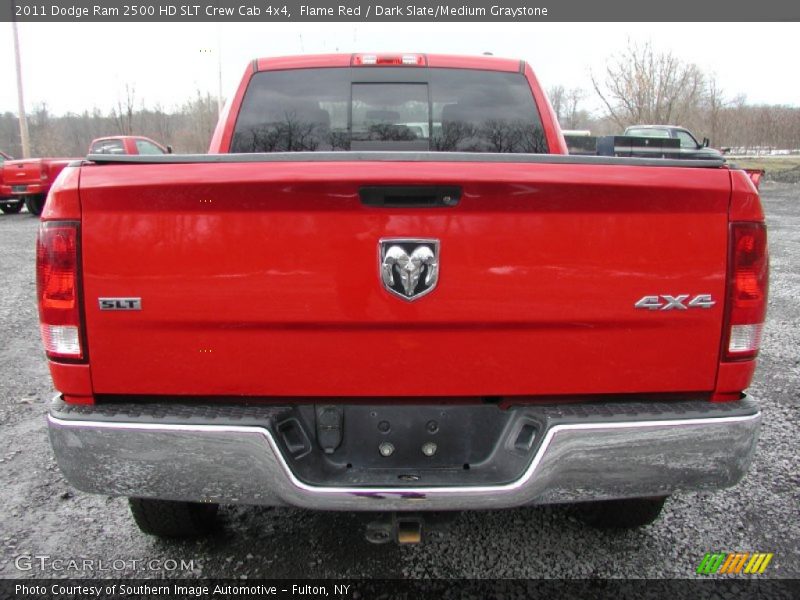 Flame Red / Dark Slate/Medium Graystone 2011 Dodge Ram 2500 HD SLT Crew Cab 4x4