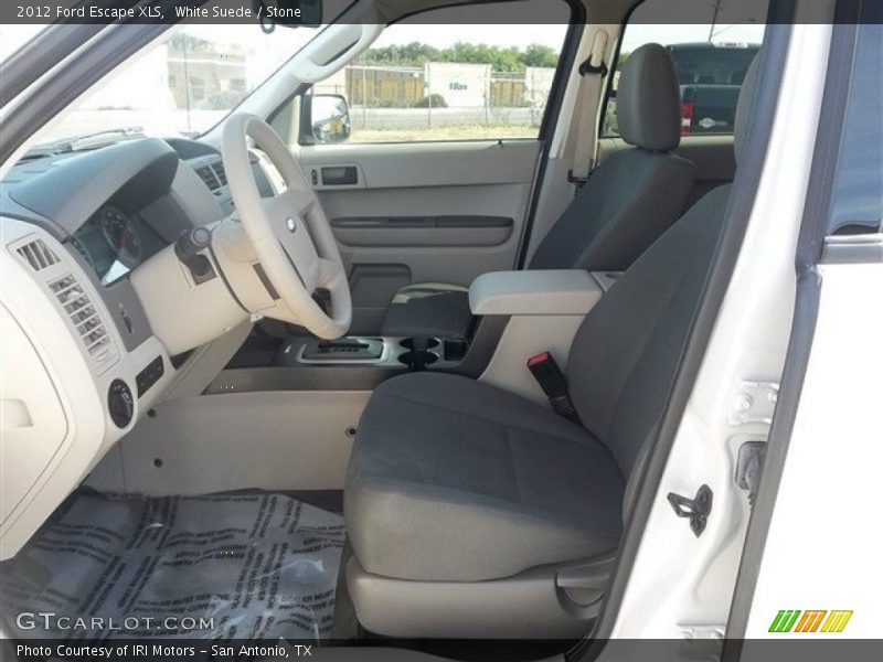 White Suede / Stone 2012 Ford Escape XLS