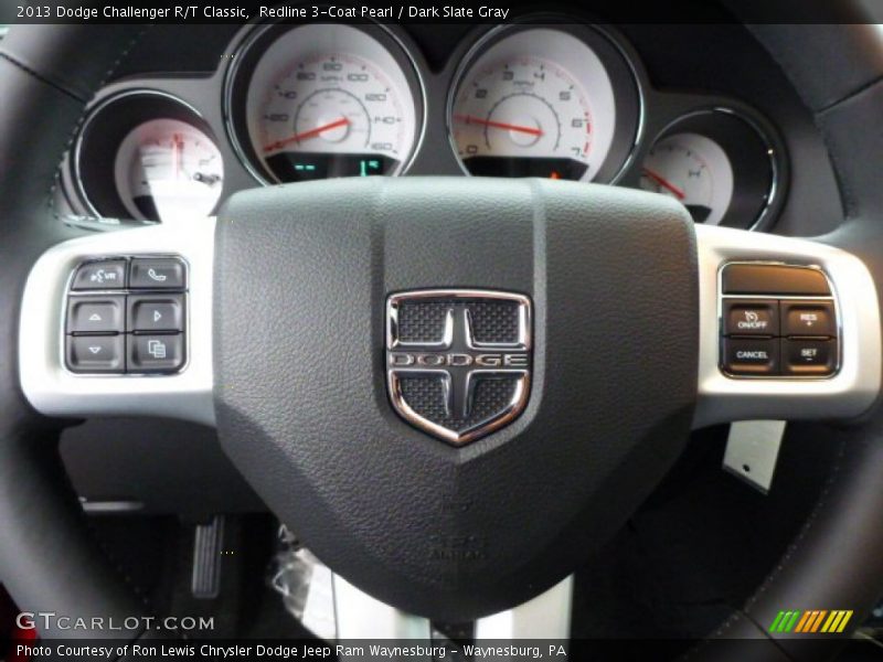 Controls of 2013 Challenger R/T Classic