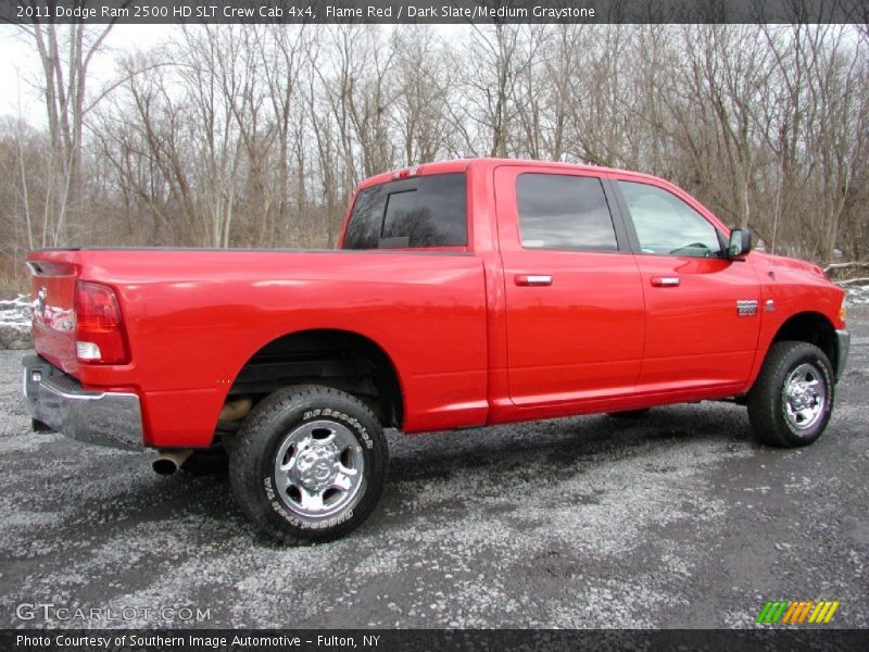Flame Red / Dark Slate/Medium Graystone 2011 Dodge Ram 2500 HD SLT Crew Cab 4x4
