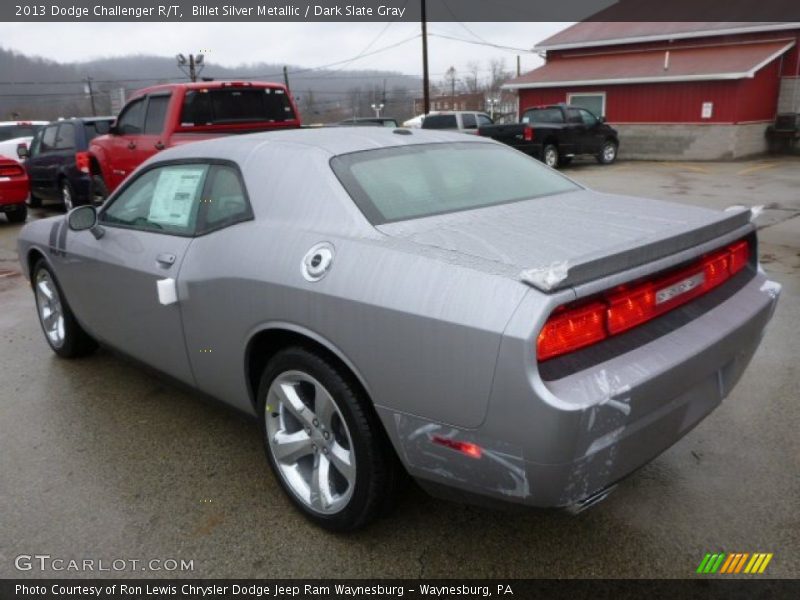 Billet Silver Metallic / Dark Slate Gray 2013 Dodge Challenger R/T