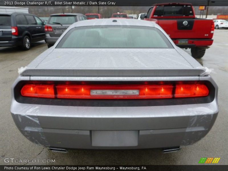 Billet Silver Metallic / Dark Slate Gray 2013 Dodge Challenger R/T
