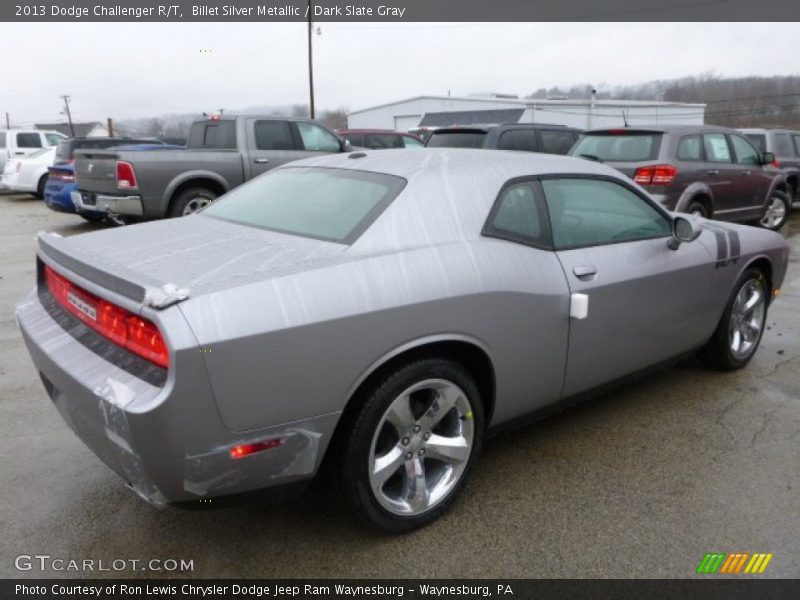 Billet Silver Metallic / Dark Slate Gray 2013 Dodge Challenger R/T