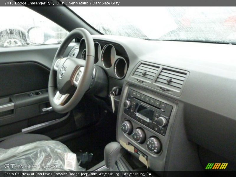 Billet Silver Metallic / Dark Slate Gray 2013 Dodge Challenger R/T