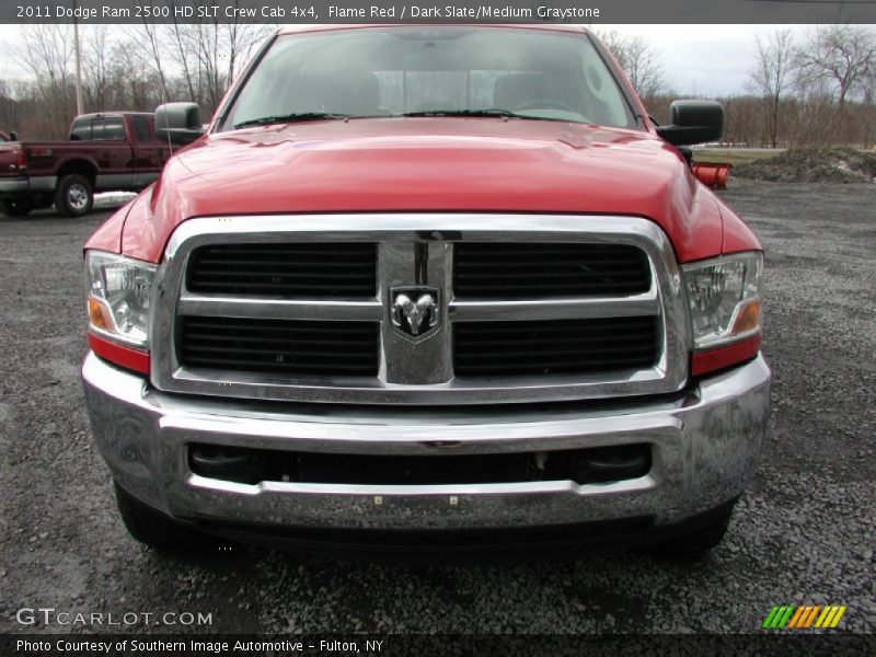 Flame Red / Dark Slate/Medium Graystone 2011 Dodge Ram 2500 HD SLT Crew Cab 4x4