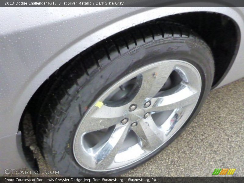 Billet Silver Metallic / Dark Slate Gray 2013 Dodge Challenger R/T