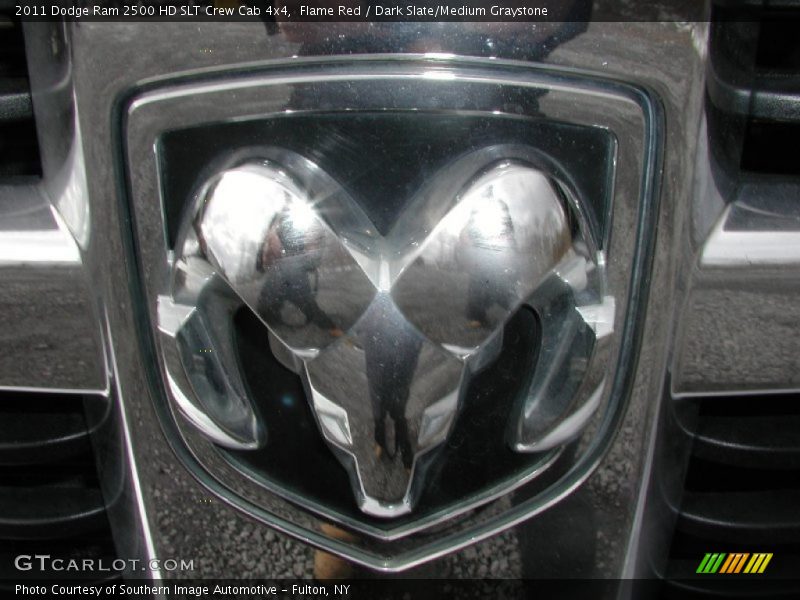 Flame Red / Dark Slate/Medium Graystone 2011 Dodge Ram 2500 HD SLT Crew Cab 4x4