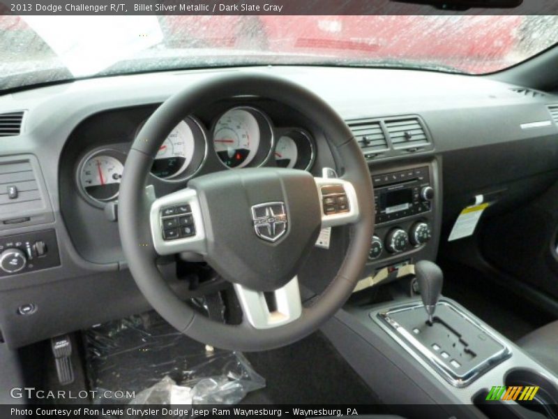 Billet Silver Metallic / Dark Slate Gray 2013 Dodge Challenger R/T