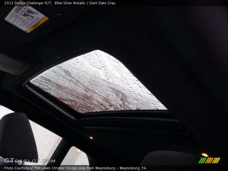 Billet Silver Metallic / Dark Slate Gray 2013 Dodge Challenger R/T