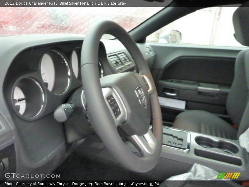 Billet Silver Metallic / Dark Slate Gray 2013 Dodge Challenger R/T