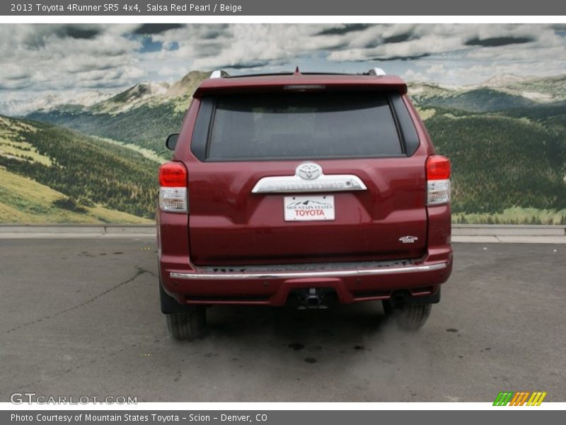 Salsa Red Pearl / Beige 2013 Toyota 4Runner SR5 4x4