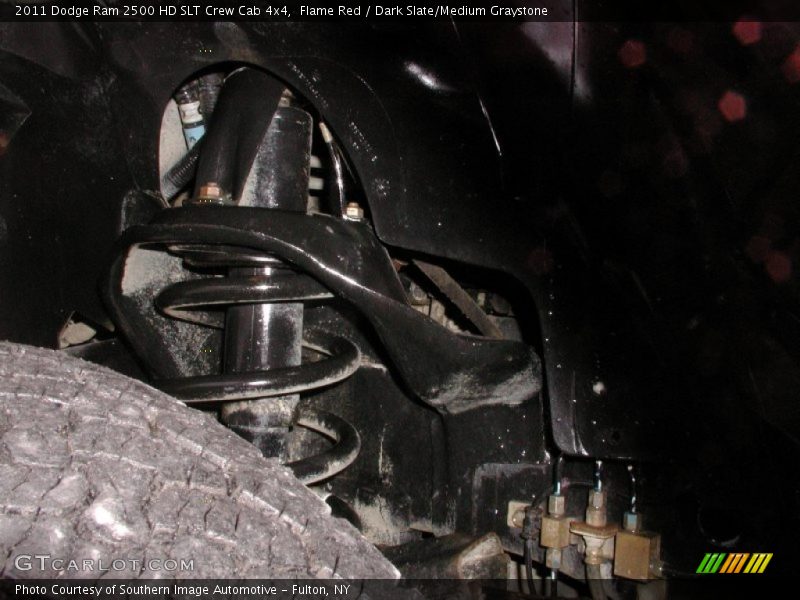 Flame Red / Dark Slate/Medium Graystone 2011 Dodge Ram 2500 HD SLT Crew Cab 4x4
