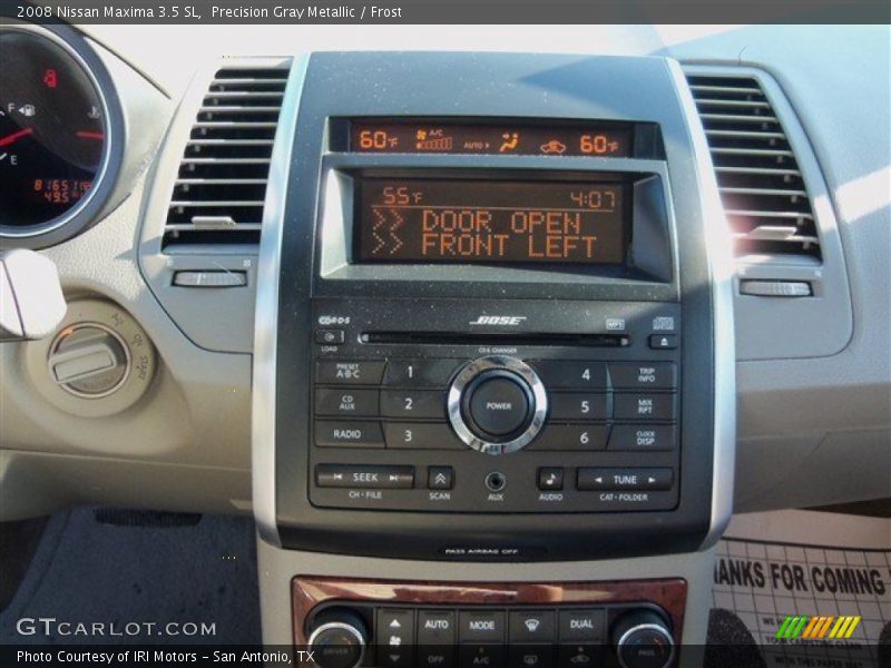 Precision Gray Metallic / Frost 2008 Nissan Maxima 3.5 SL