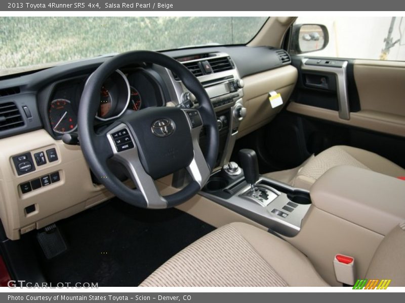 Salsa Red Pearl / Beige 2013 Toyota 4Runner SR5 4x4