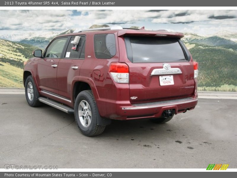 Salsa Red Pearl / Black Leather 2013 Toyota 4Runner SR5 4x4