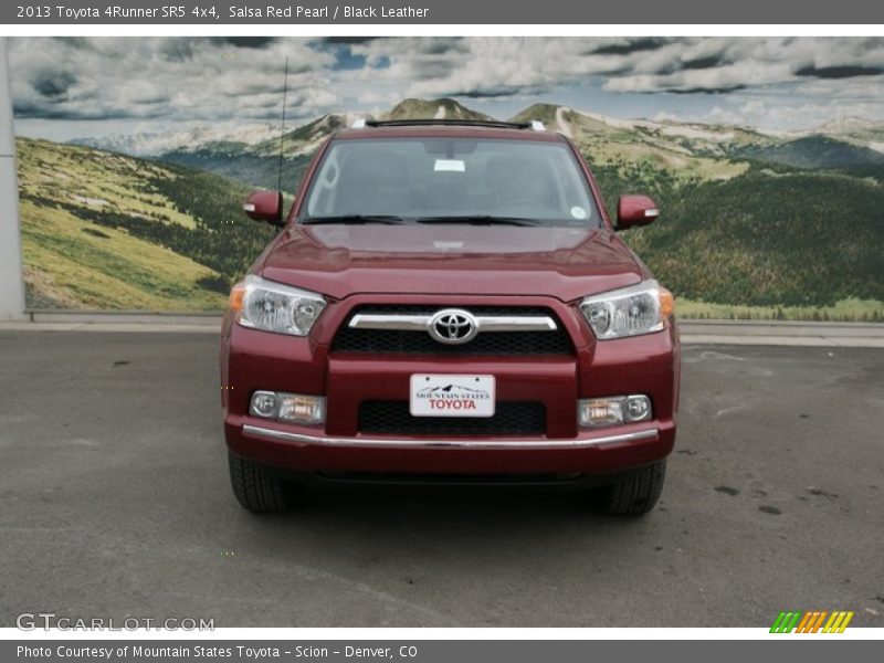 Salsa Red Pearl / Black Leather 2013 Toyota 4Runner SR5 4x4