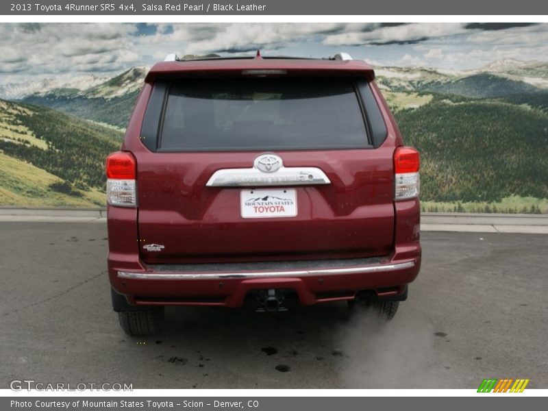 Salsa Red Pearl / Black Leather 2013 Toyota 4Runner SR5 4x4