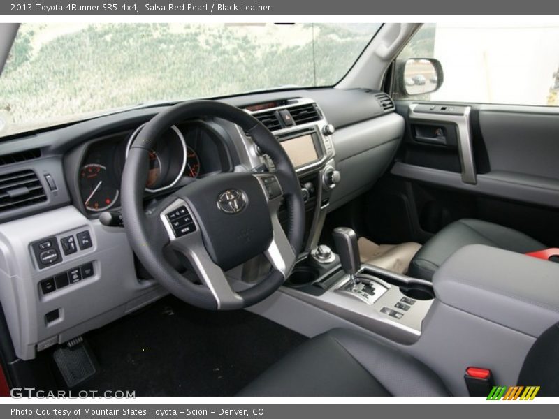 Salsa Red Pearl / Black Leather 2013 Toyota 4Runner SR5 4x4
