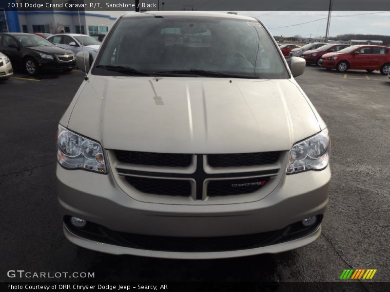 Sandstone / Black 2013 Dodge Grand Caravan R/T