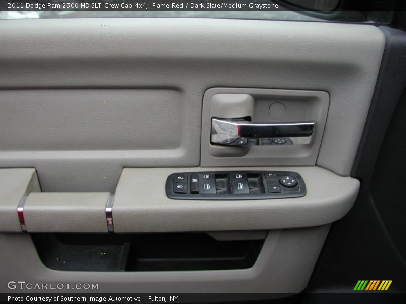 Flame Red / Dark Slate/Medium Graystone 2011 Dodge Ram 2500 HD SLT Crew Cab 4x4