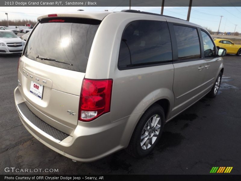 Sandstone / Black 2013 Dodge Grand Caravan R/T