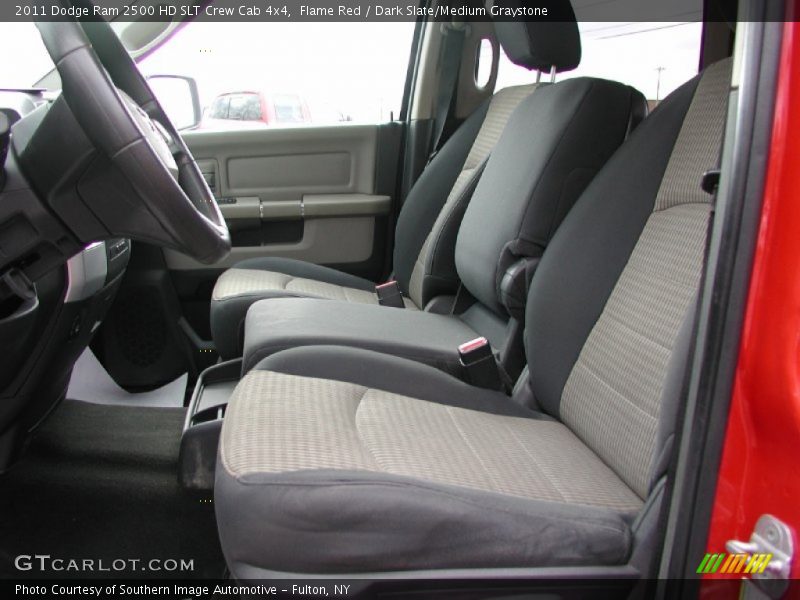 Flame Red / Dark Slate/Medium Graystone 2011 Dodge Ram 2500 HD SLT Crew Cab 4x4