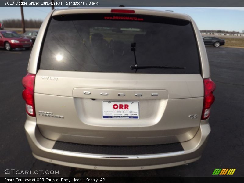 Sandstone / Black 2013 Dodge Grand Caravan R/T